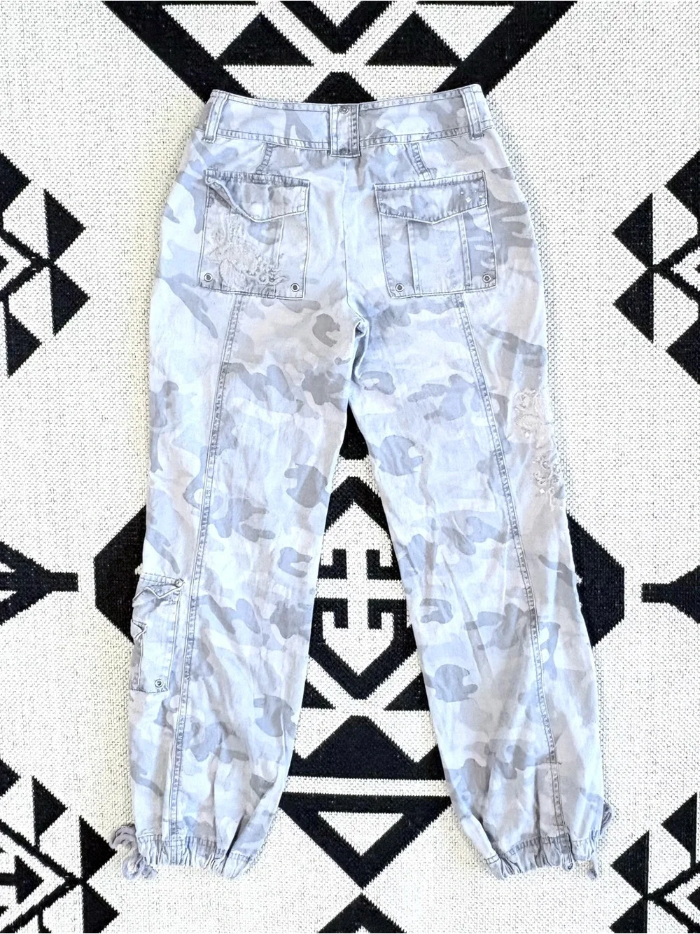 Girls Bundle of Jeans & Camo Cargo Pants Size 14